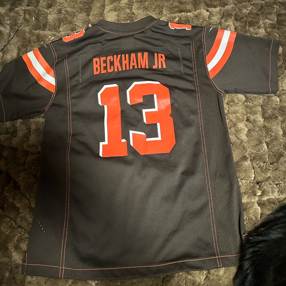 Kids Large Odell Beckham Jr Browns Jersey